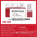 Diesel Engine Glow Plug PM-165 para Mitsubishi